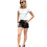 short feminino cirre dolce rose preto 5