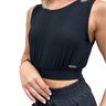cropped regata canelada riu kiu preto 2