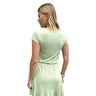 vestido viscolycra soltinho dolce rose verde pistache 3