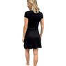 vestido viscolycra soltinho dolce rose preto 3