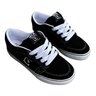 tenis qix ninety three 93 preto solado branco 3