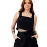 regata feminina cotton riu kiu dami preto 4