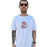 camiseta masculina estonada mahai cogumelo branca 1