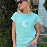 camiseta feminina t shirt estonada mahai lua verde agua 5
