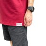 camiseta masculina diamond un polo vermelho marsala 4