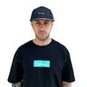 camiseta masculina diamond box logo preta 4