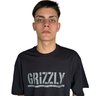 camiseta masculina grizzly og stamp tee preta 2