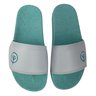 chinelo slide mahai eco verde com branco 3