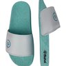 chinelo slide mahai eco verde com branco 6