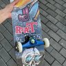 skate montado street react raposa e caveira 6