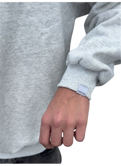 casaco moletom careca masculino freesurf wind branco mescla 5