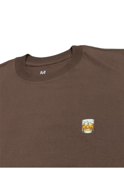 camiseta masculina street mahai whisky marrom 4