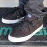 tenis freeday flip eco lona preto solado branco 8
