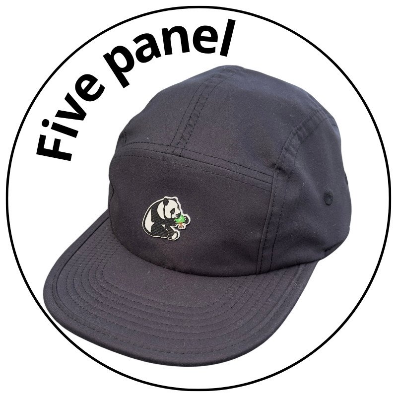 bone five panel lrg feed the animals preto descricao 1