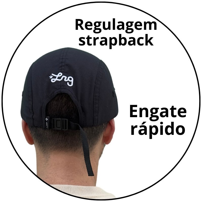 bone five panel lrg feed the animals preto descricao 3