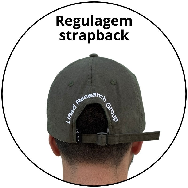 bone dad hat lrg 47 bordado verde militar descricao 3