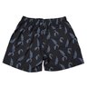 short banho masculino mahai plumas preto 2