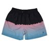 short banho masculino mahai degrade azul rosa preto 1
