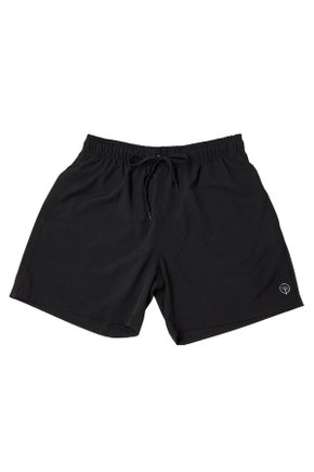 short banho masculino mahai preta lisa 1