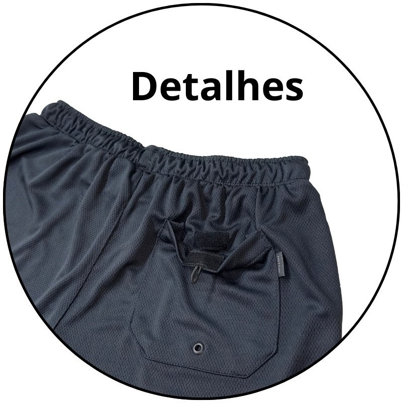 bermuda masculina esporte freesurf moving preta descricao 3