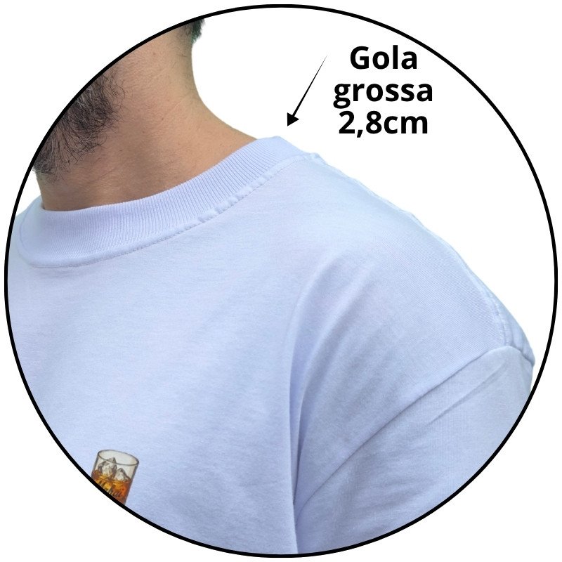 camiseta masculina mahai robo branca descricao 3