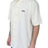 camisa botao masculina freesurf line off white 4