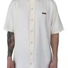 camisa botao masculina freesurf line off white 5