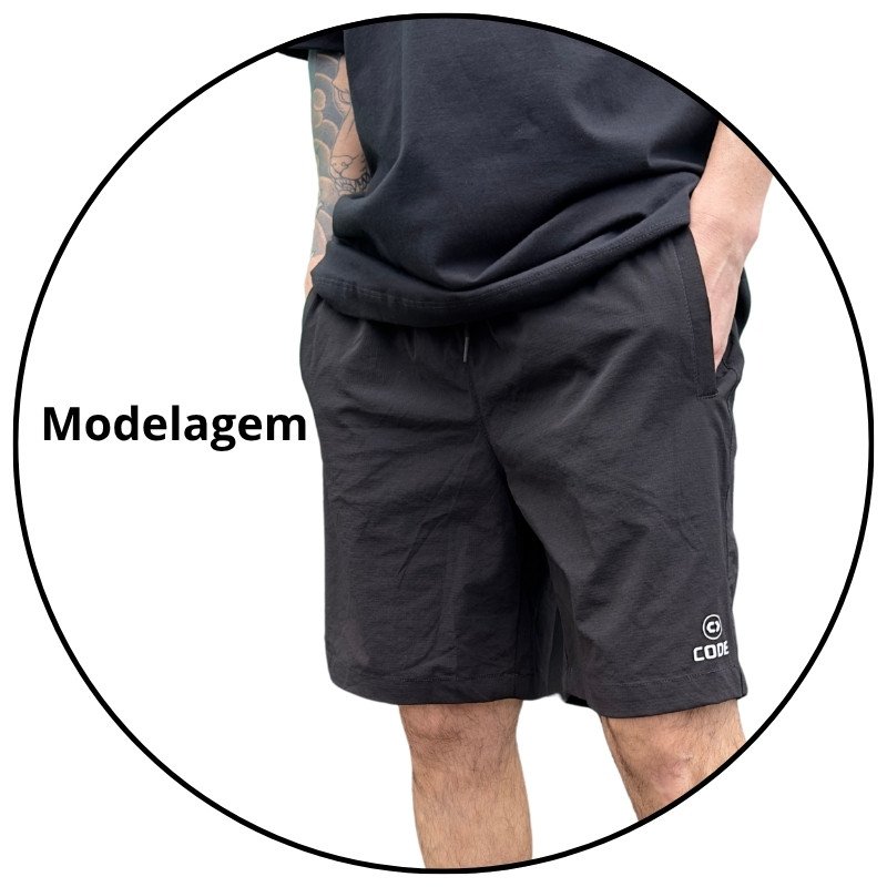 bermuda elastico code das preta descricao 1