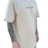camiseta masculina freesurf script caqui 2