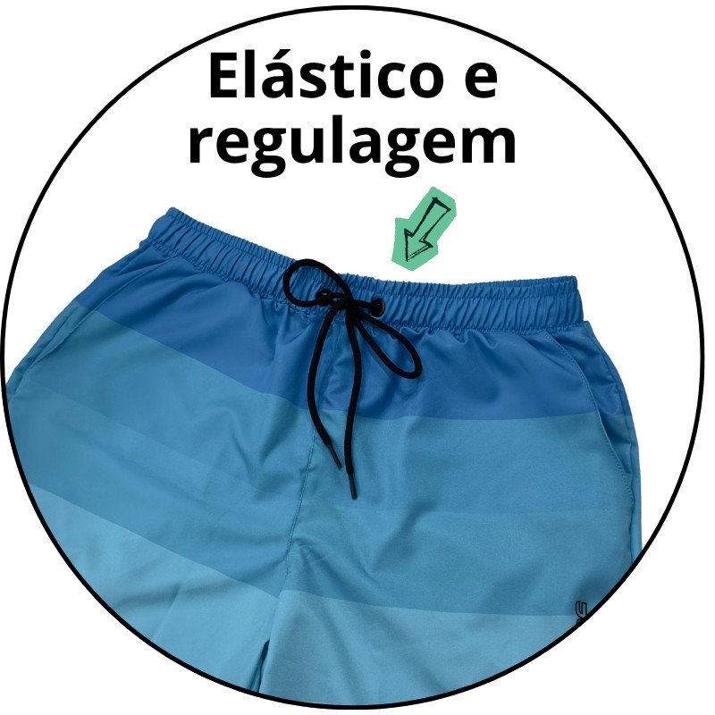 bermuda masculina elastico banho freesurf line azul descricao 3
