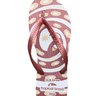 chinelo feminino slim tropical brasil branco cobre metal 5