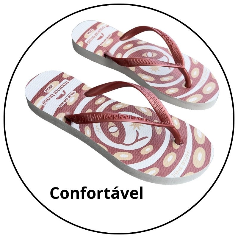 chinelo feminino slim tropical brasil branco cobre metal descricao 2