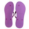 chinelo feminino slim tropical brasil roxo flores 5
