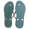 chinelo feminino slim tropical brasil verde militar 4