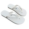 chinelo unissex tropical brasil branco placa metal tucano 4