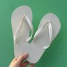 chinelo unissex tropical brasil off white branco 5
