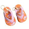 chinelo infantil baby tropical brasil laranja rosa frutas 4