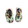 chinelo infantil baby tropical brasil preto verde dinossauro 3
