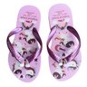 chinelo infantil feminino tropical brasil uva metalizado 3