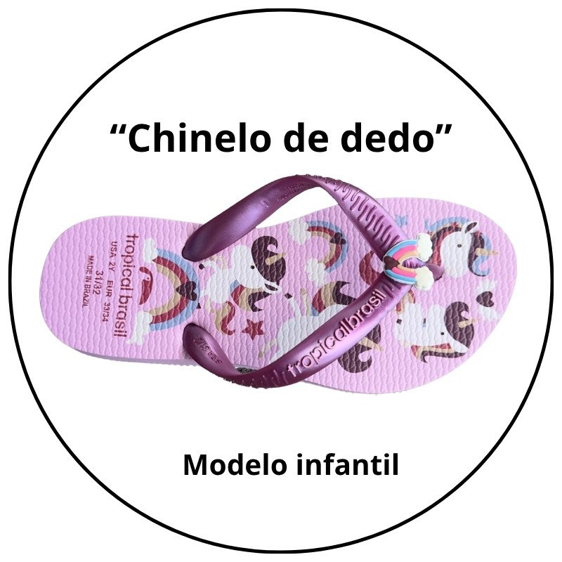 chinelo infantil feminino tropical brasil uva metalizado descricao 1