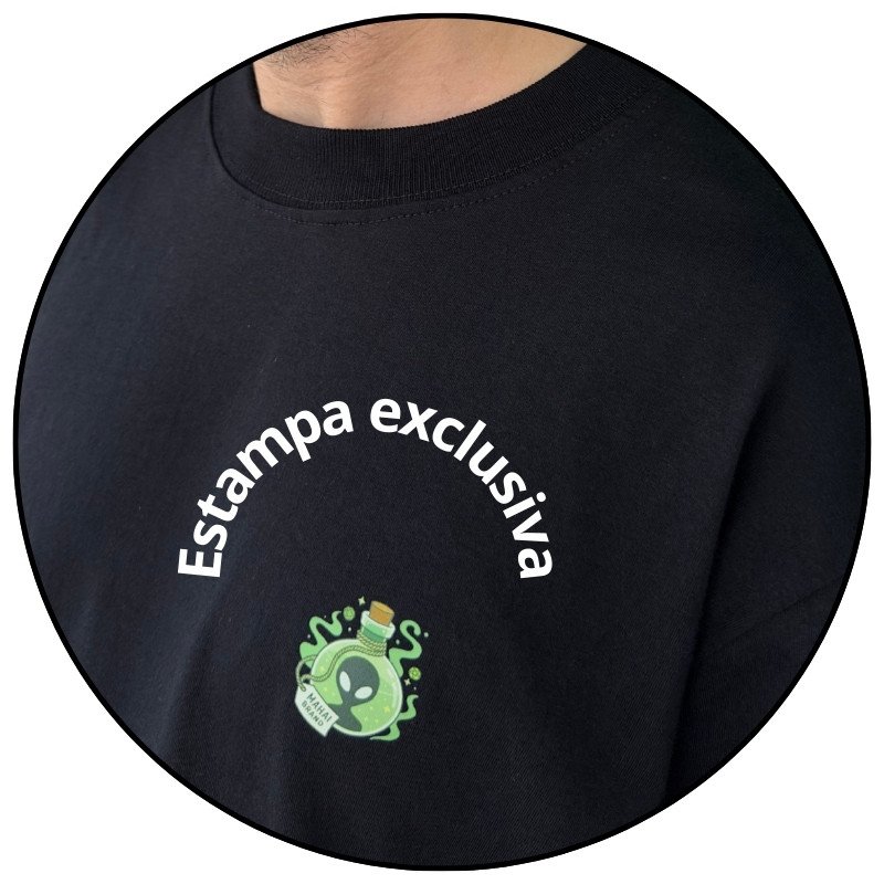 camiseta masculina street mahai pote mistico preta descricao