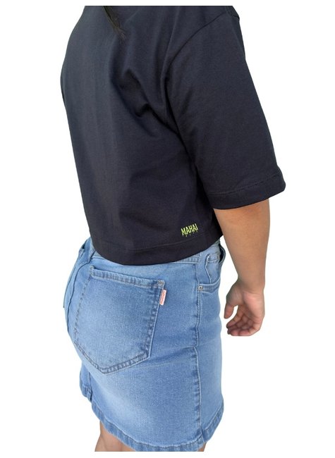 cropped camiseta street mahai emoji smile preto 6