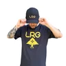 camiseta masculina lrg stack preta 1