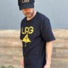 camiseta masculina lrg stack preta 5