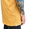 camiseta masculina freesurf essential classic mostarda 4