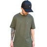 camiseta masculina street mahai mini logo verde militar 1