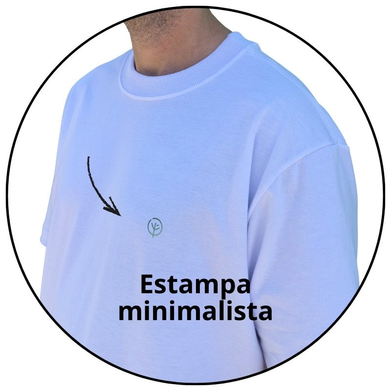 camiseta masculina street mahai mini logo branca descricao 2