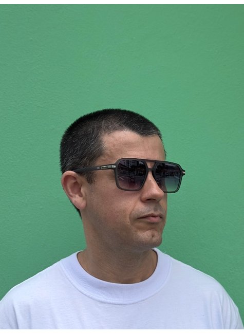 oculos de sol sym cinza fosco sym07 5