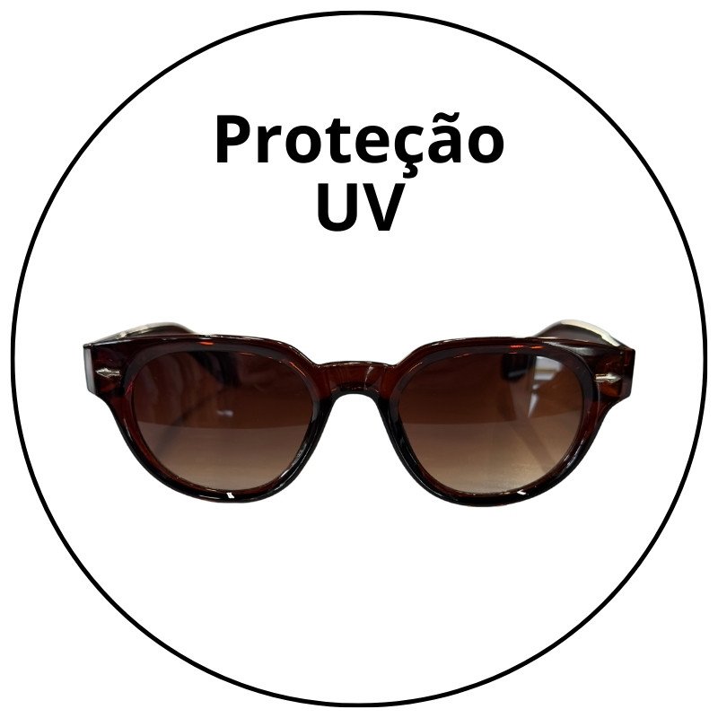 oculos de sol sym marrom brilho lente degrade sym17 descricao 1