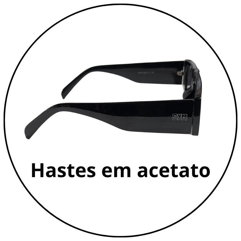 oculos de sol sym retro armacao preto brilho hp221900 descricao 2